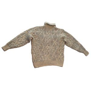 Vintage Men's FORUM 100% Wool Mock Neck Sweater Size Medium